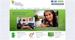 Desktop Screenshot of familymedicinemmc.com